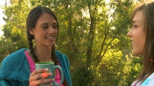 We Live Together: Skinny Sammie Rhodes ass licking pussy fuck