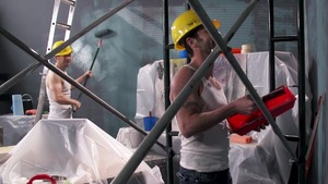 Big Tits at Work: Very huge tits Lolly Ink ballet