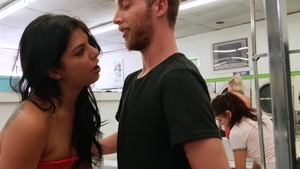 CrazyCollegeGFs - Cumshot with Gina Valentina and Dylan Snow