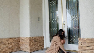 Hot and Mean - Asian Kendra Spade masturbates with huge dildo