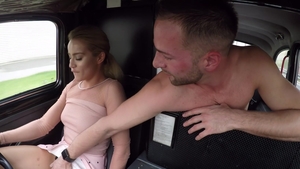 FemaleFakeTaxi: Athletic Cherry Kiss amateur masturbation XXX