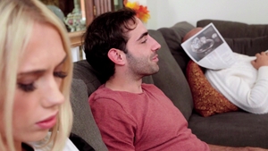 Bratty Sis - Sky Pierce among Emily Willis POV orgasm