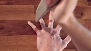 NubilesET.com: Petite Rosalyn Sphinx swallow on Halloween