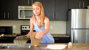 Nubiles - Hannah Hays in panties pussy eating