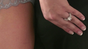 The Tales From The Edge - Brunette Ashley Adams bound