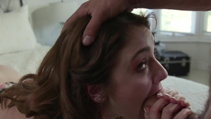 New Sensations: Rosalyn Sphinx cum on face scene