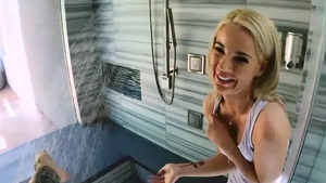 POVD.com: Bella Rose Pussy fucked in shower