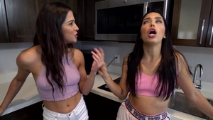 BrattySis.com: Vanessa Sky alongside busty Kylie Rocket