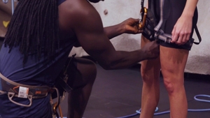 BLACKED - Hard slamming with hot Eveline Dellai & Freddy Gong