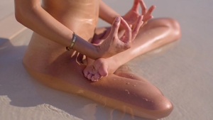 Tushy: Married chick Alyssa Bounty yoga