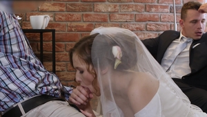 Hunt 4K - Rough sex couple in a dress at wedding