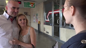 CzechCOUPLES.com - Czech couple POV group sex in public