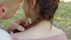 SheIsNerdy - Pigtailed Akira Drago doggy in sexy stockings