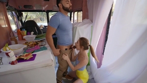 RK Prime: European Anya Olsen rides dildo