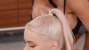 Hot and Mean - Haley Spades in tandem with athletic Ava Devine