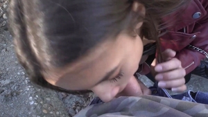 PublicAgent.com - Very hot european brunette needs gagging