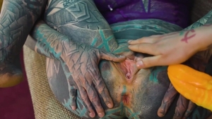 Z Filmz Originals: Inked Vixens Take A Big Long Rod