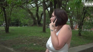 MamacitaZ - Cumshot accompanied by colombian BBW