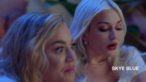 Slayed: Lustful Skye Blue and Blake Blossom rimming scene